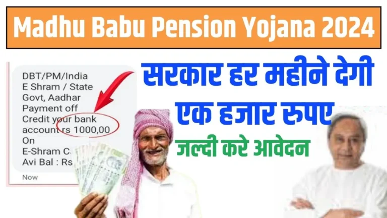 Madhu Babu Pension Yojana 2024